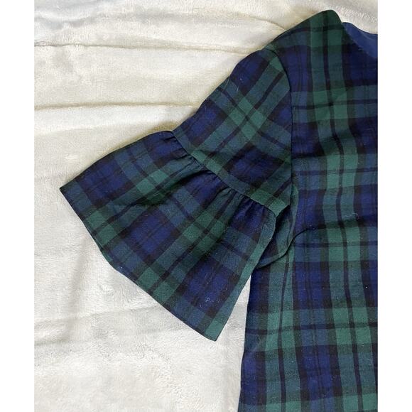 Vineyard Vines Size 0 Blackwatch Tartan Plaid Holiday Dress Preppy Xmas Party - Picture 3 of 9